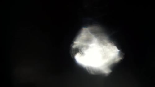 Abstract Light Leaks and Flares on Black Background