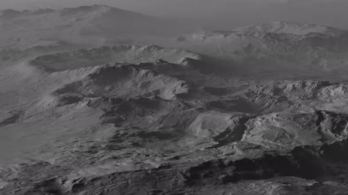 Abstract Planetary Surface Flyover Loop