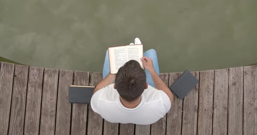 Buch lesen und lernen