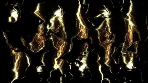 Representación digital de relámpagos y tormentas abstractas