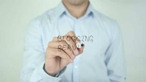 Blogging-Dienste, Schreiben auf dem Bildschirm