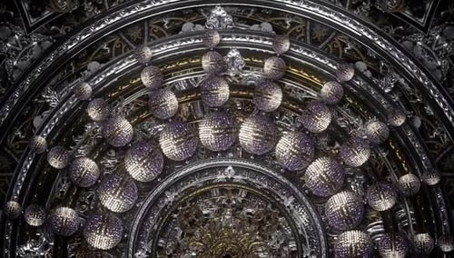 Lámpara de cristal