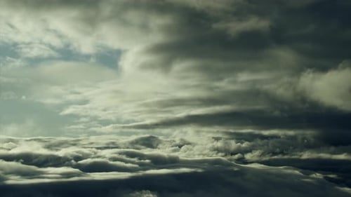 Dramatic Clouds Rolling Across the Sky