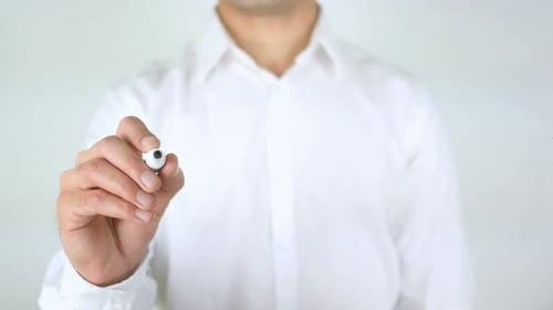 Man Writes I Was Lost on Glass