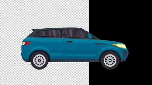 Jeep Blue 4K