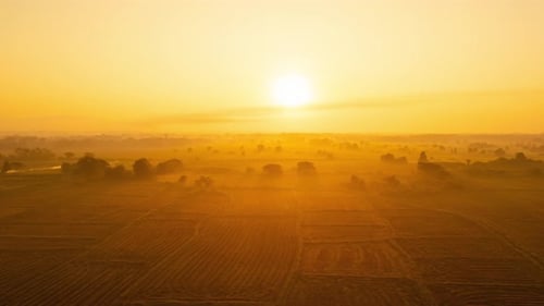 Beautiful morning view of sunrise,