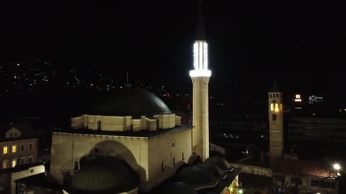 Mosque At Night
