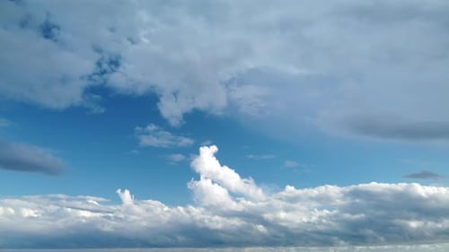 Wolken-Zeitraffer in Frankreich