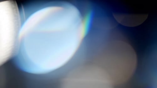 Multicolored Light Leaks Footage on Black Background Lens Studio Flare Leak Burst Overlays