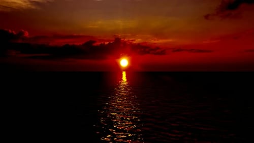 Sonnenuntergang am Meer