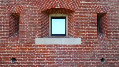 Backsteinmauer