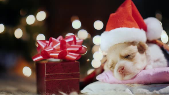 Gift for a Little Puppy Baby for Christmas