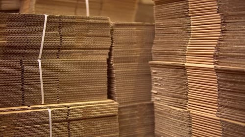 Carton en entrepôt