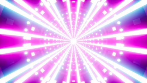 Glänzende Disco-Lichtstrahlen Vj Loop