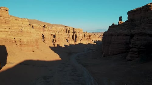 Canyon An einem sonnigen Sommertag