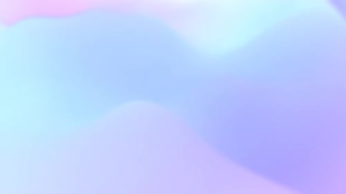 Colorful Blured Flowing Shapes Loop Background