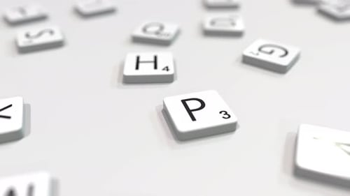 3D Letter Tiles Forming Words: Plan, Play, Create Animation