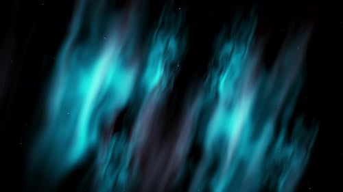 Abstract Fluid Glowing Light Streaks Background