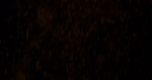 Artificial snow on the floor 4k