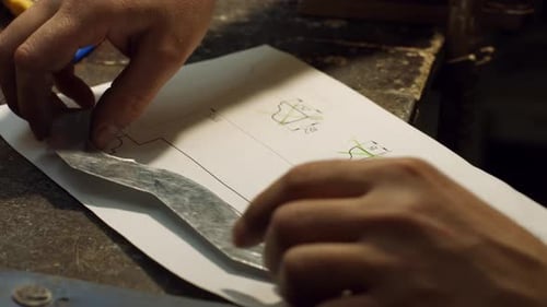 Dessiner un schéma sur papier.
