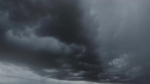 Dark Storm Clouds Moving