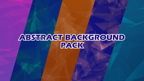 Abstract Geometric Plexus Network Loop Background