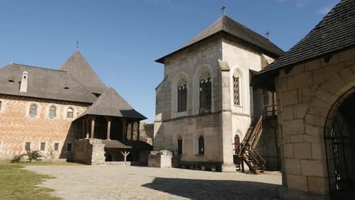 Buildings at Khotyn Fortress
