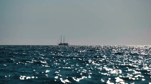 Bateau en mer