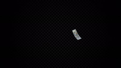 Flug Hundert-Dollar-Schein