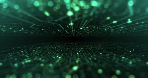 Abstract Circuit board. Electronic computer hardware technology.