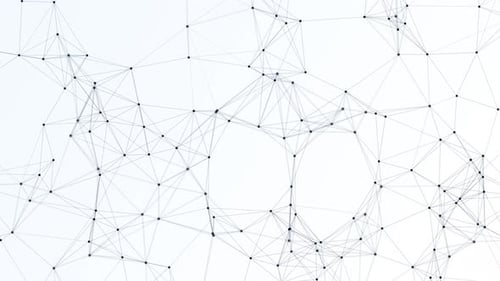 4K Network technology and plexus background(loopable)