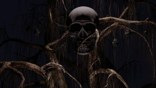Spooky Skull Tree