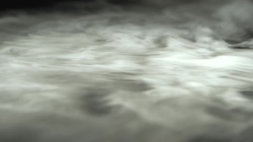Revestimiento realista de hielo seco, nubes de humo y niebla para diferentes proyectos