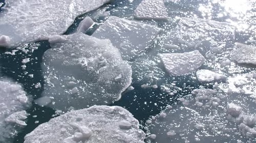 ice in the sea, ice background