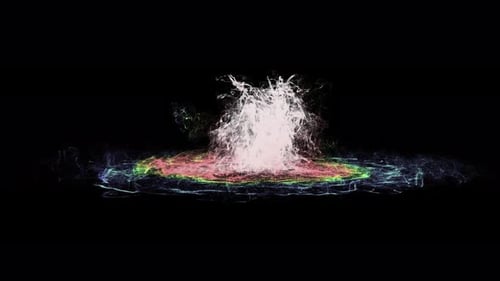 Bunte Magical Well Seitenansicht 3 Nahtlose