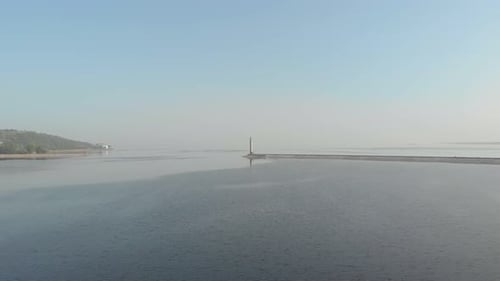Pier Lighthouse Sea