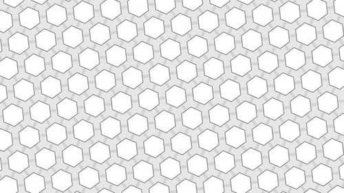 animated hexagons background