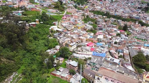 Vista Aérea Bogotá, Colombia