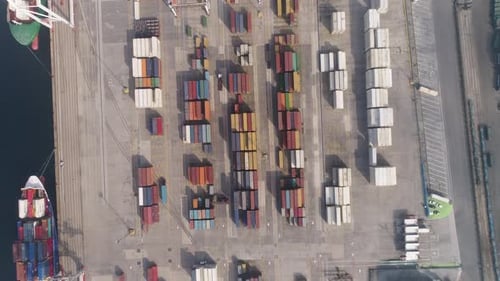 Container im Hafen