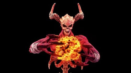 The Hell Creature VJ Loop