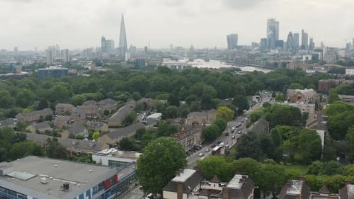 London Canada Water Cityscape View