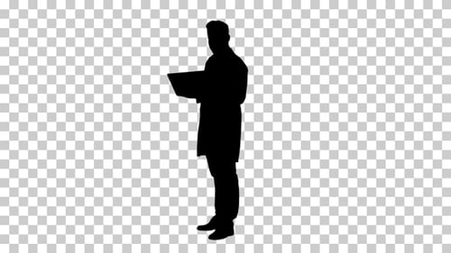 Silhouette doctor, Alpha Channel