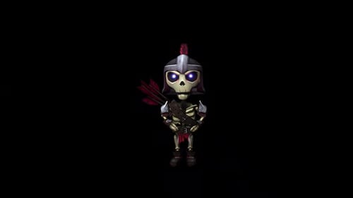 Skeleton Dance 3 — Halloween Konzept