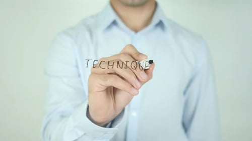 Technik, Schreiben auf dem Bildschirm