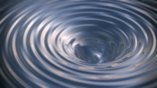 Abstract Water Vortex Swirling Fluid Motion Background Loop