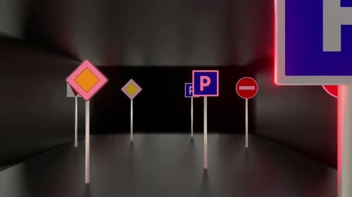 Road Signs 01 Hd