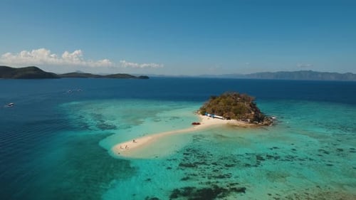 Beautiful Tropical Island and Beach
