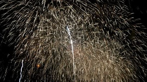 Festive Fireworks over the City and Fireworks