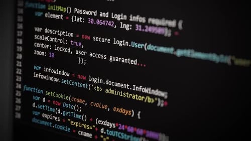 Processus de programmation du code source informatique