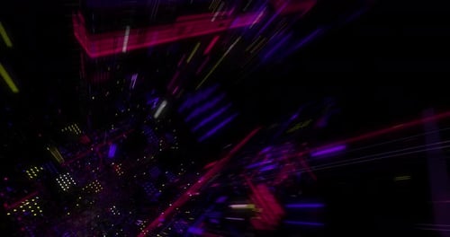 Abstract creative virtual reality cyberspace background.